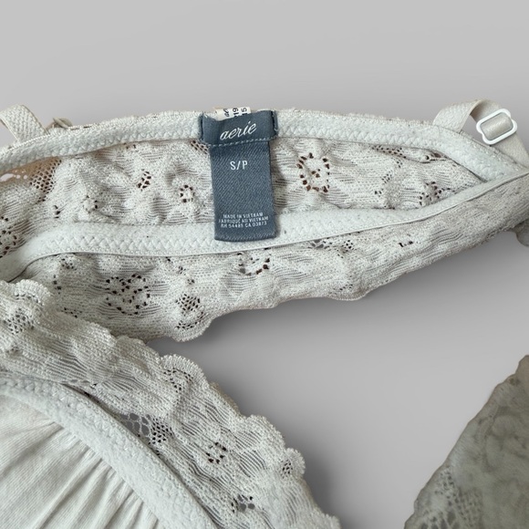 Aerie White Lace Bralette - Picture 6 of 7
